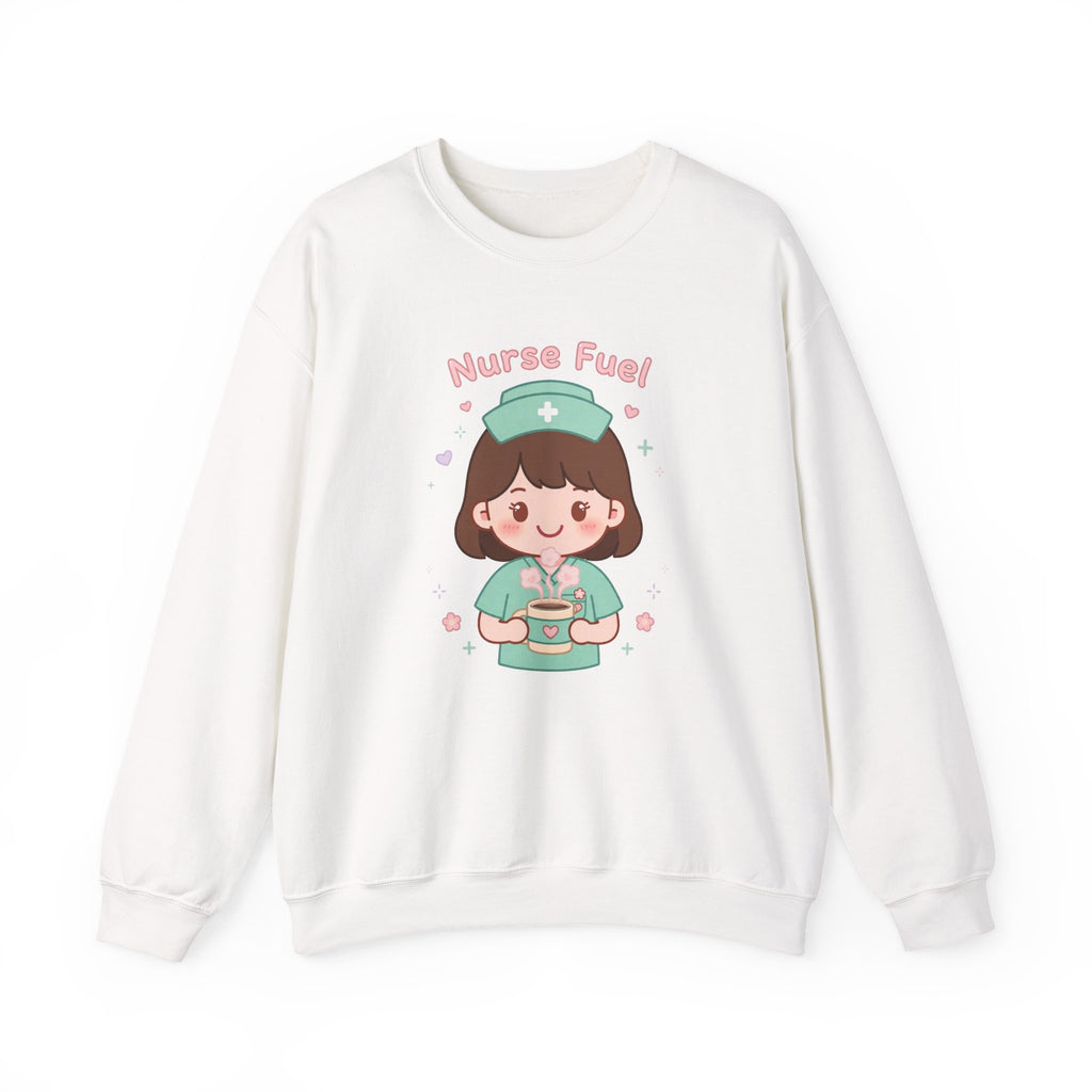 Nurse Fuel Sweatshirt – Brown Hair / Fair Skin