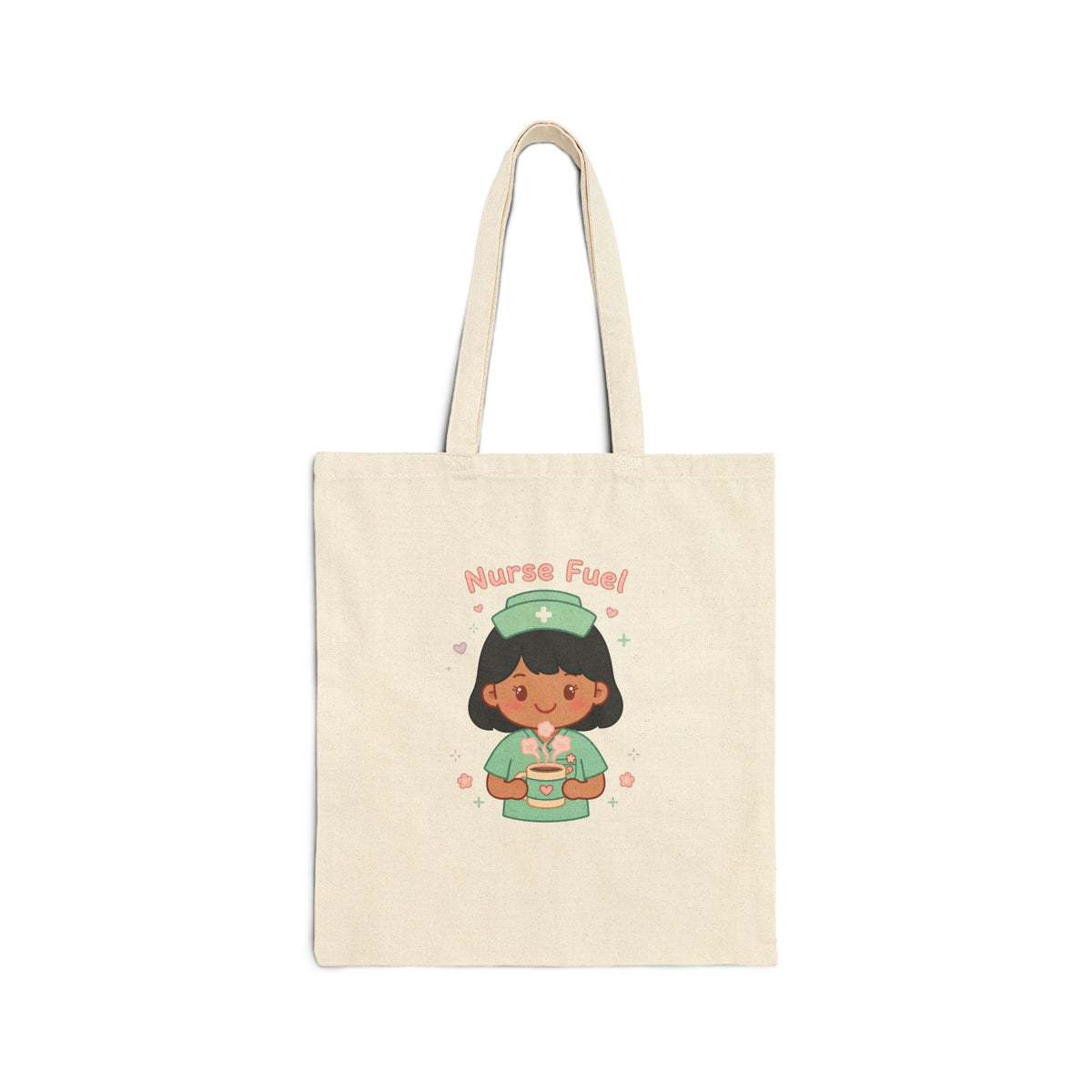 Nurse Fuel Tote – Black Hair / Medium Skin