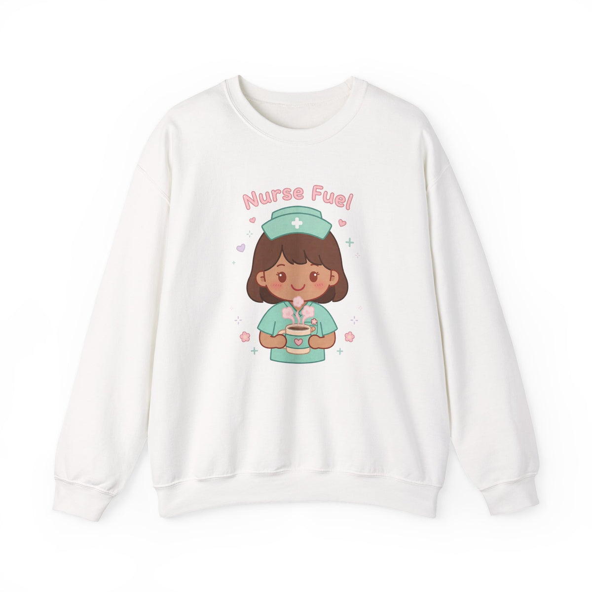 Nurse Fuel Sweatshirt – Brown Hair / Medium Skin