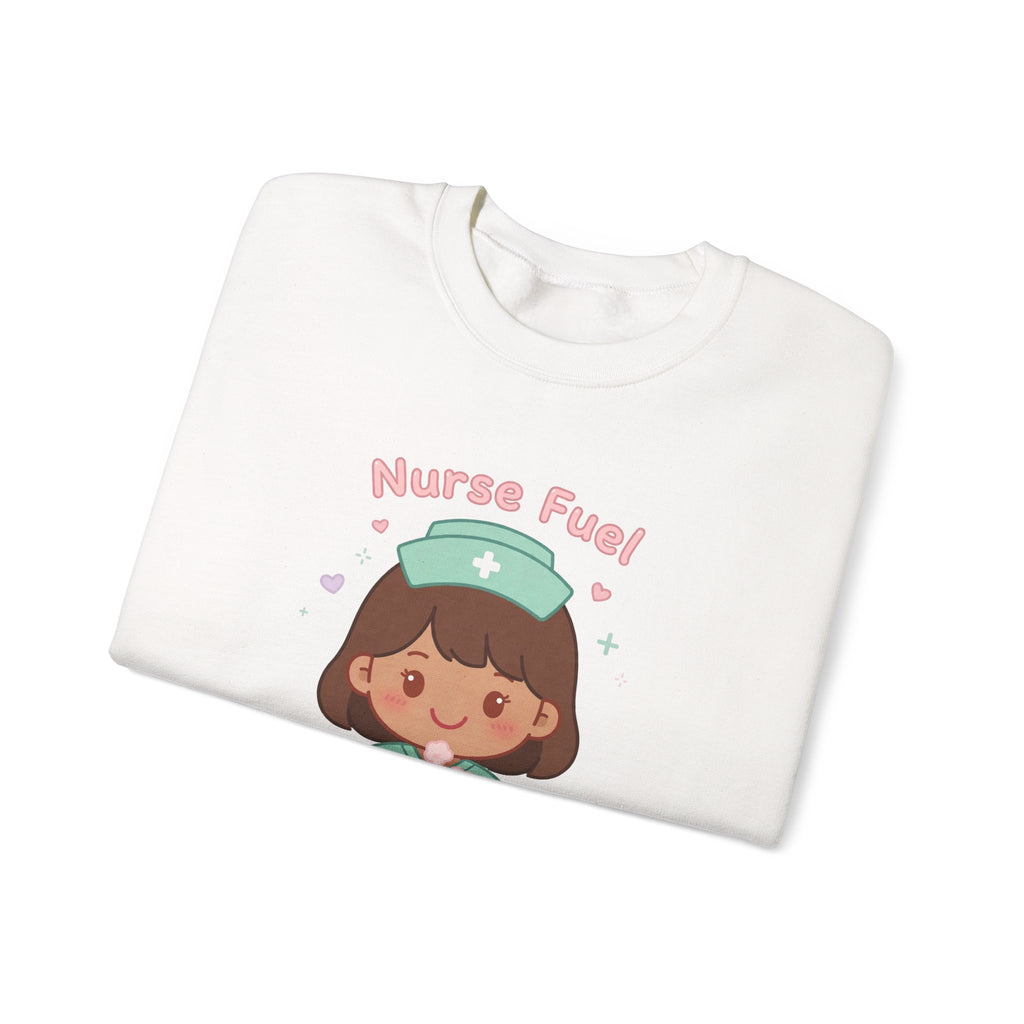 Nurse Fuel Sweatshirt – Brown Hair / Medium Skin