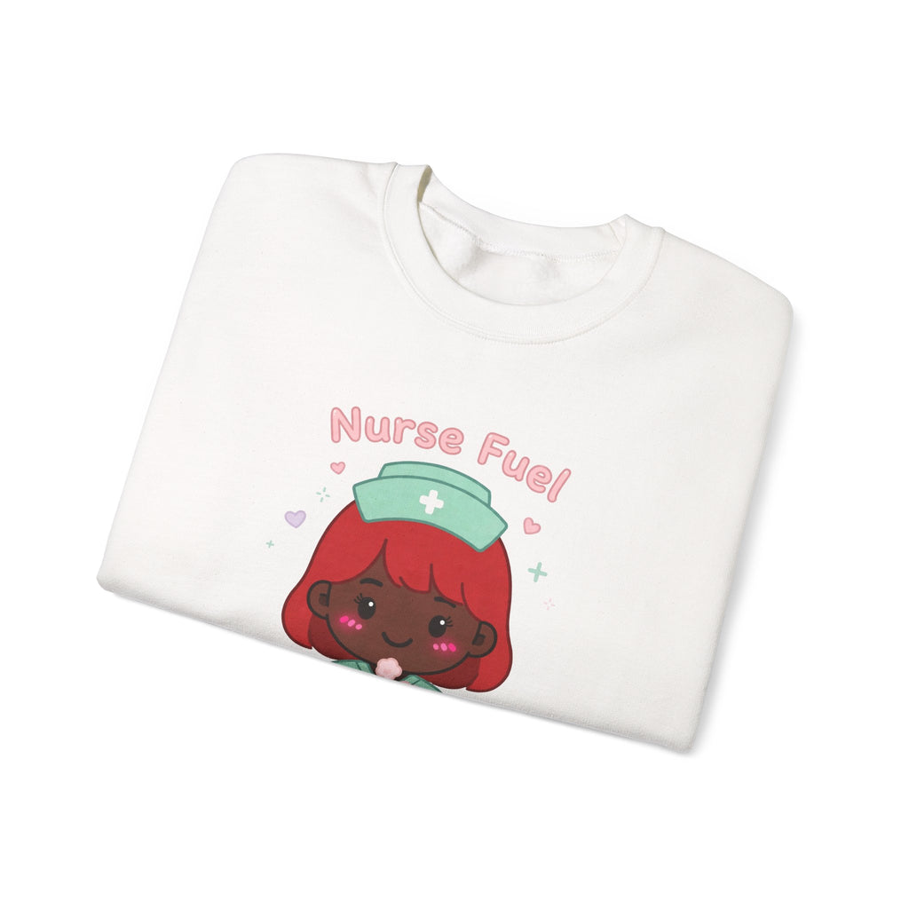 Nurse Fuel Sweatshirt – Red Hair / Deep Skin