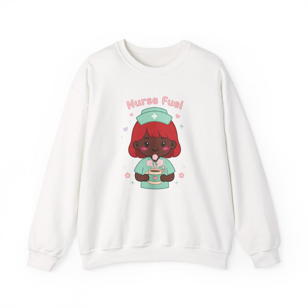 Nurse Fuel Sweatshirt – Red Hair / Deep Skin