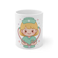 Kawaii Nurse Mug – 11oz (Blonde hair / Fair skin)