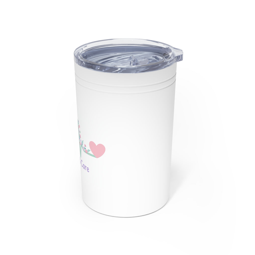 Caffeine & Care Vacuum Tumbler – 11oz