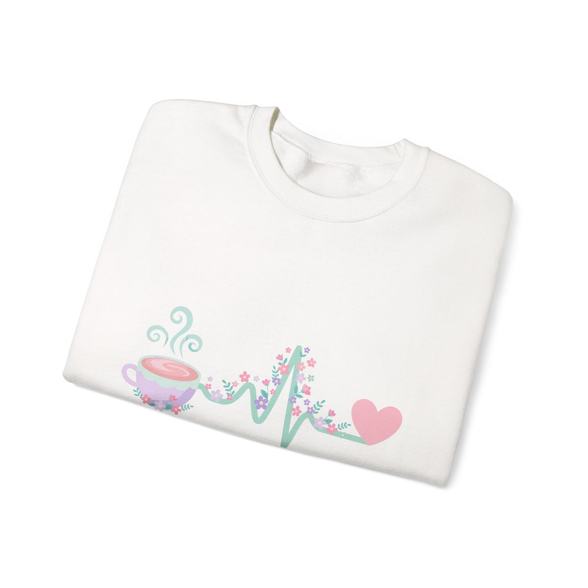 Caffeine & Care Sweatshirt – Brand Mark