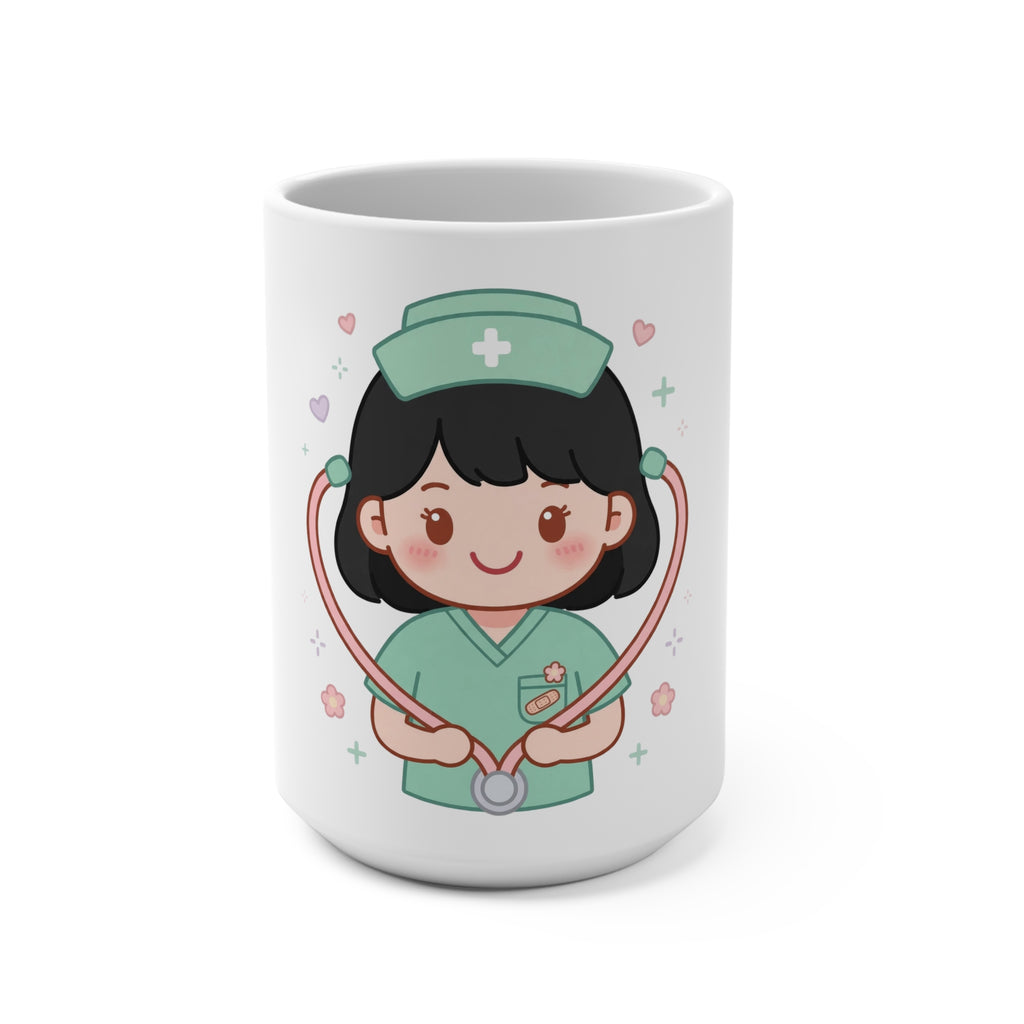 Kawaii Nurse Mug – 15oz