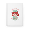 Nurse Fuel Hardcover Journal – Red Hair / Fair Skin