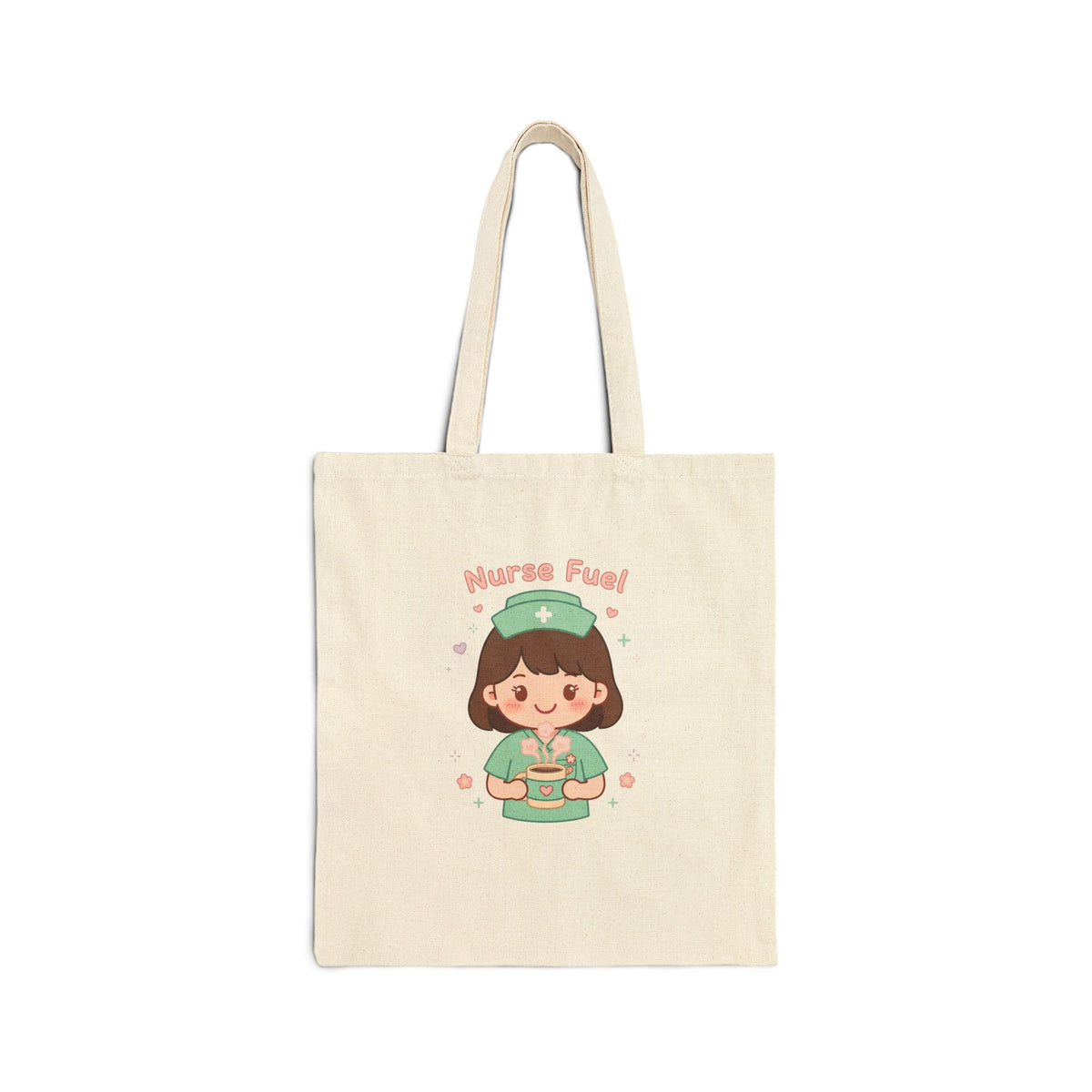 Nurse Fuel Tote – Brown Hair / Fair Skin