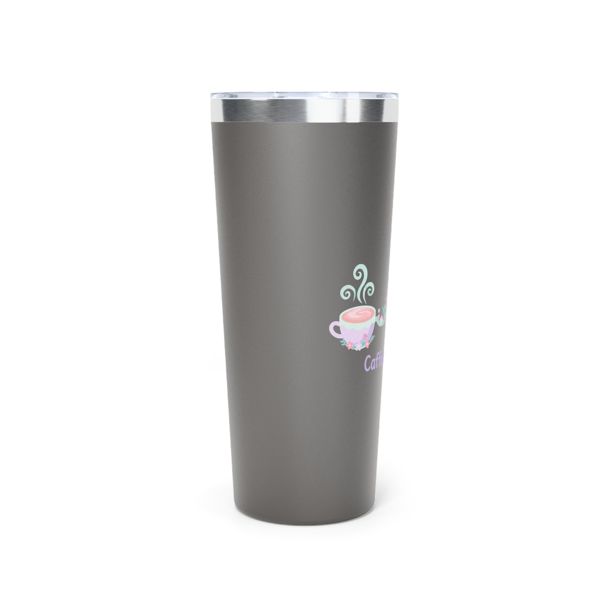 Caffeine & Care Copper Vacuum Tumbler – 22oz