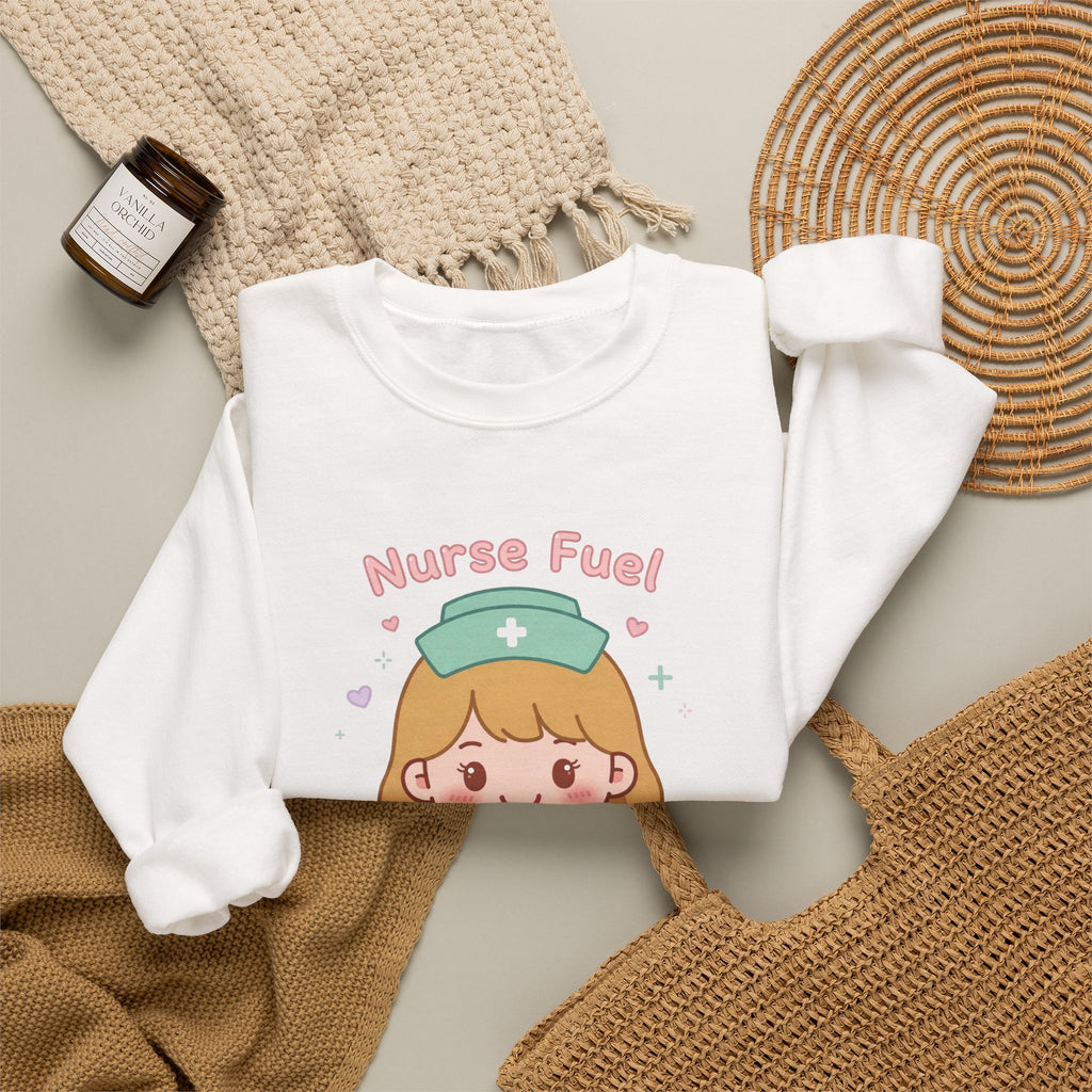 Nurse Fuel Sweatshirt – Blonde Hair / Fair Skin