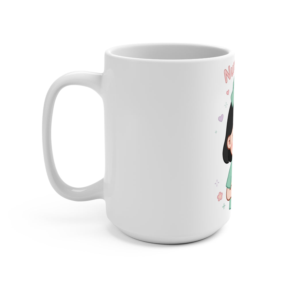 Nurse Fuel Kawaii Mug – 15oz