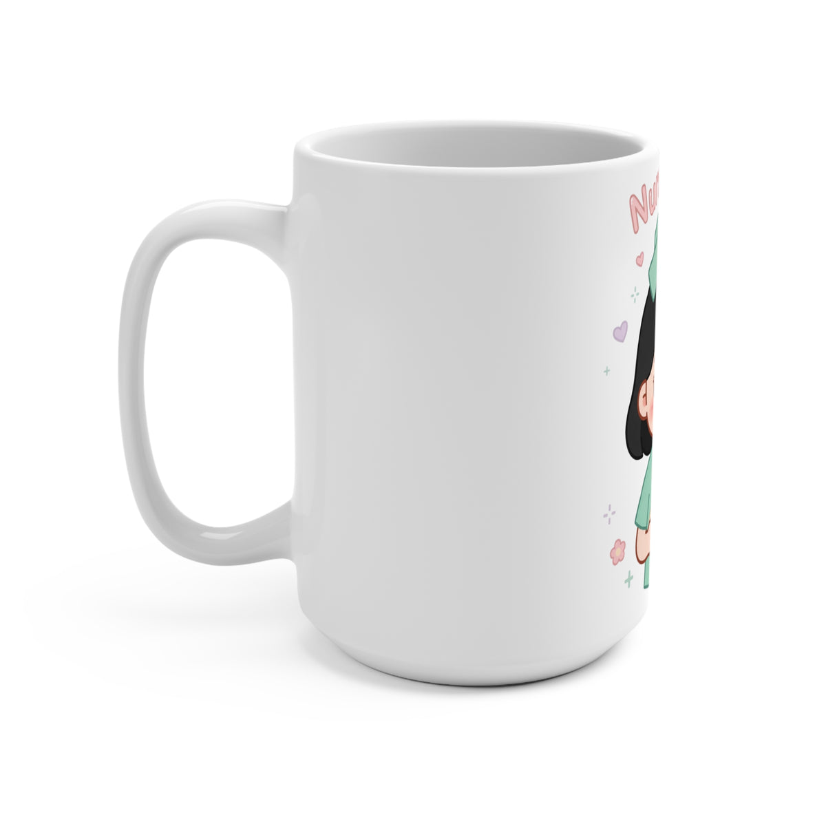 Nurse Fuel Kawaii Mug – 15oz