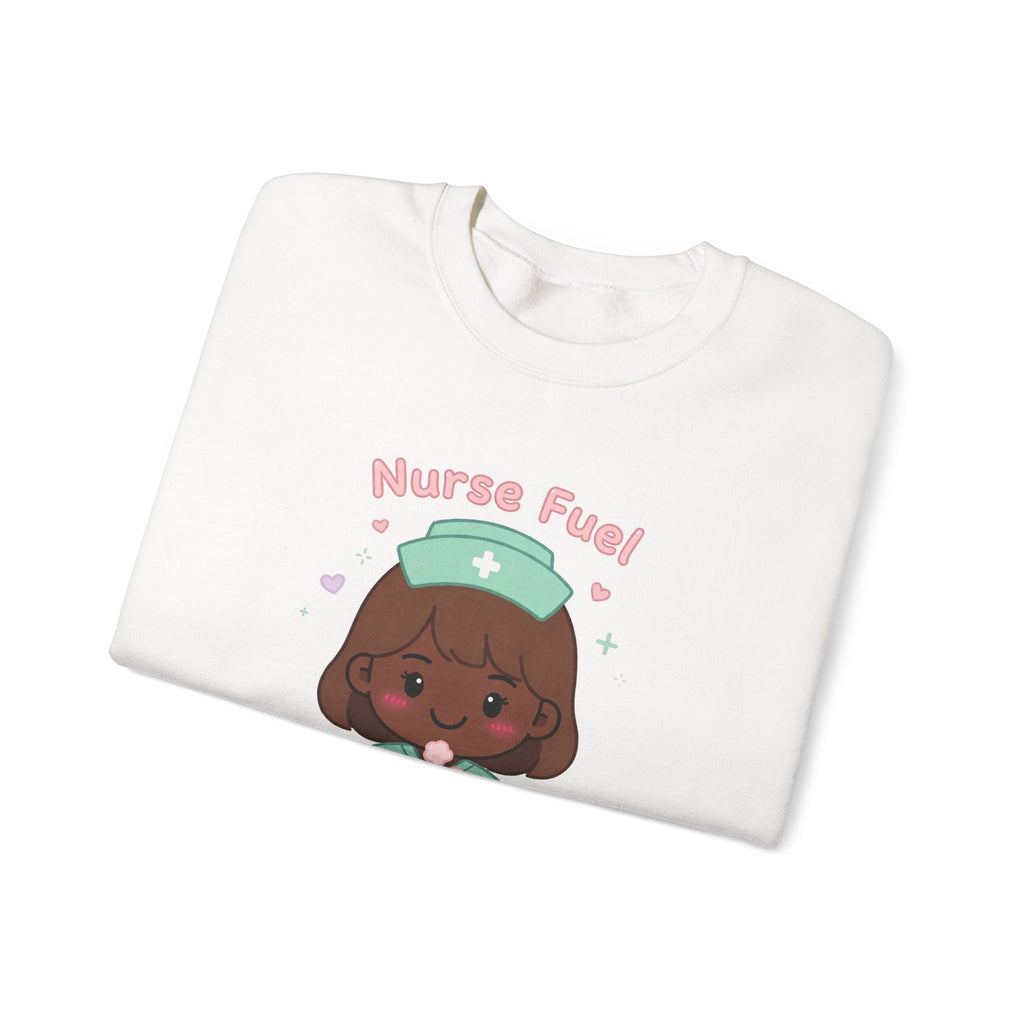 Nurse Fuel Sweatshirt – Brown Hair / Deep Skin