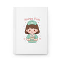 Nurse Fuel Hardcover Journal – Brown Hair / Fair Skin
