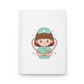Kawaii Nurse Hardcover Journal – Brown Hair / Fair Skin