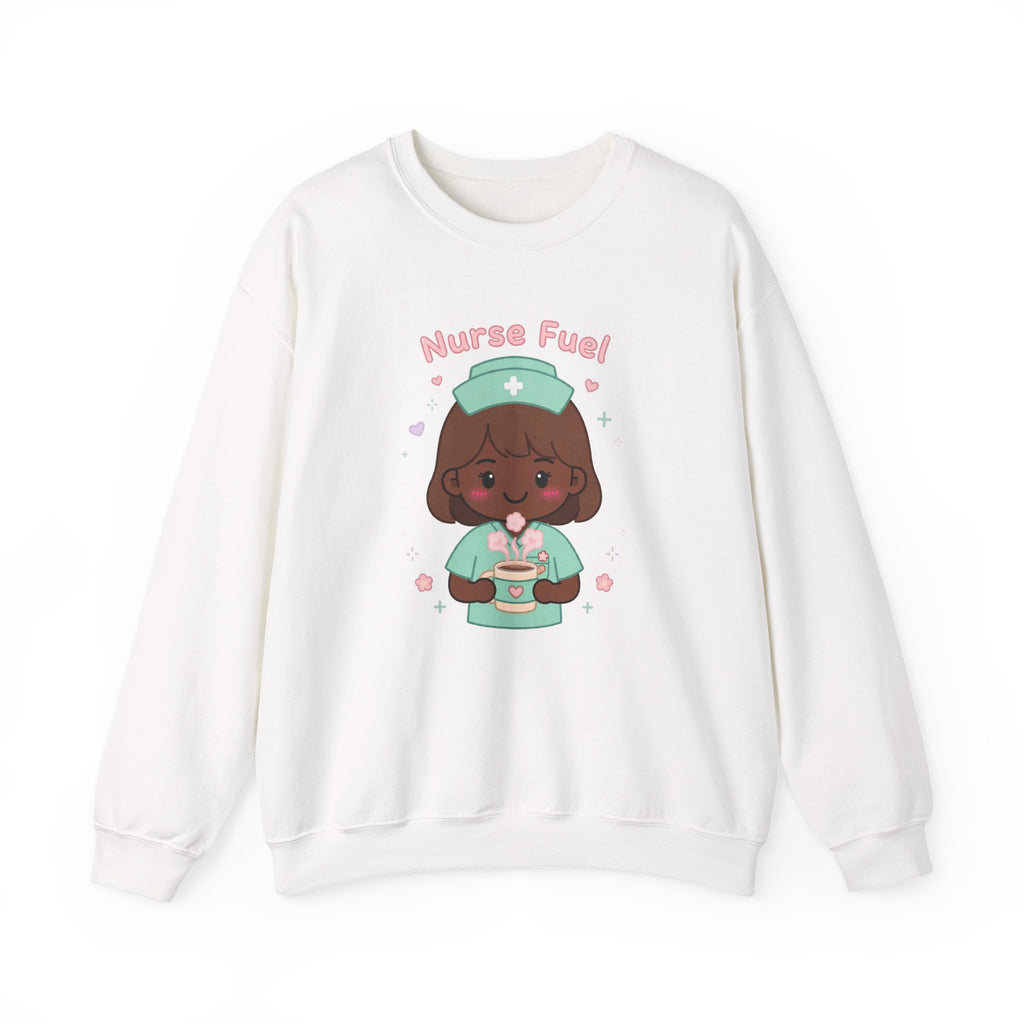 Nurse Fuel Sweatshirt – Brown Hair / Deep Skin