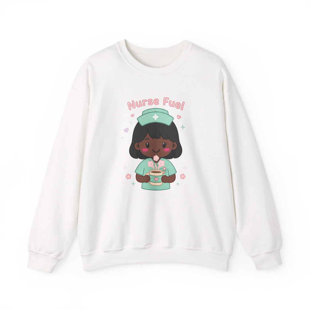 Nurse Fuel Sweatshirt – Black Hair / Deep Skin