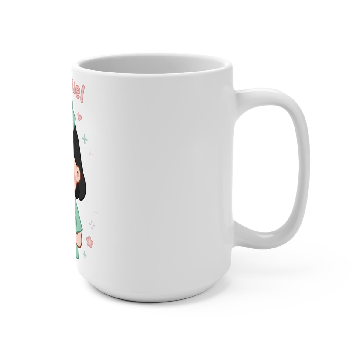 Nurse Fuel Kawaii Mug – 15oz
