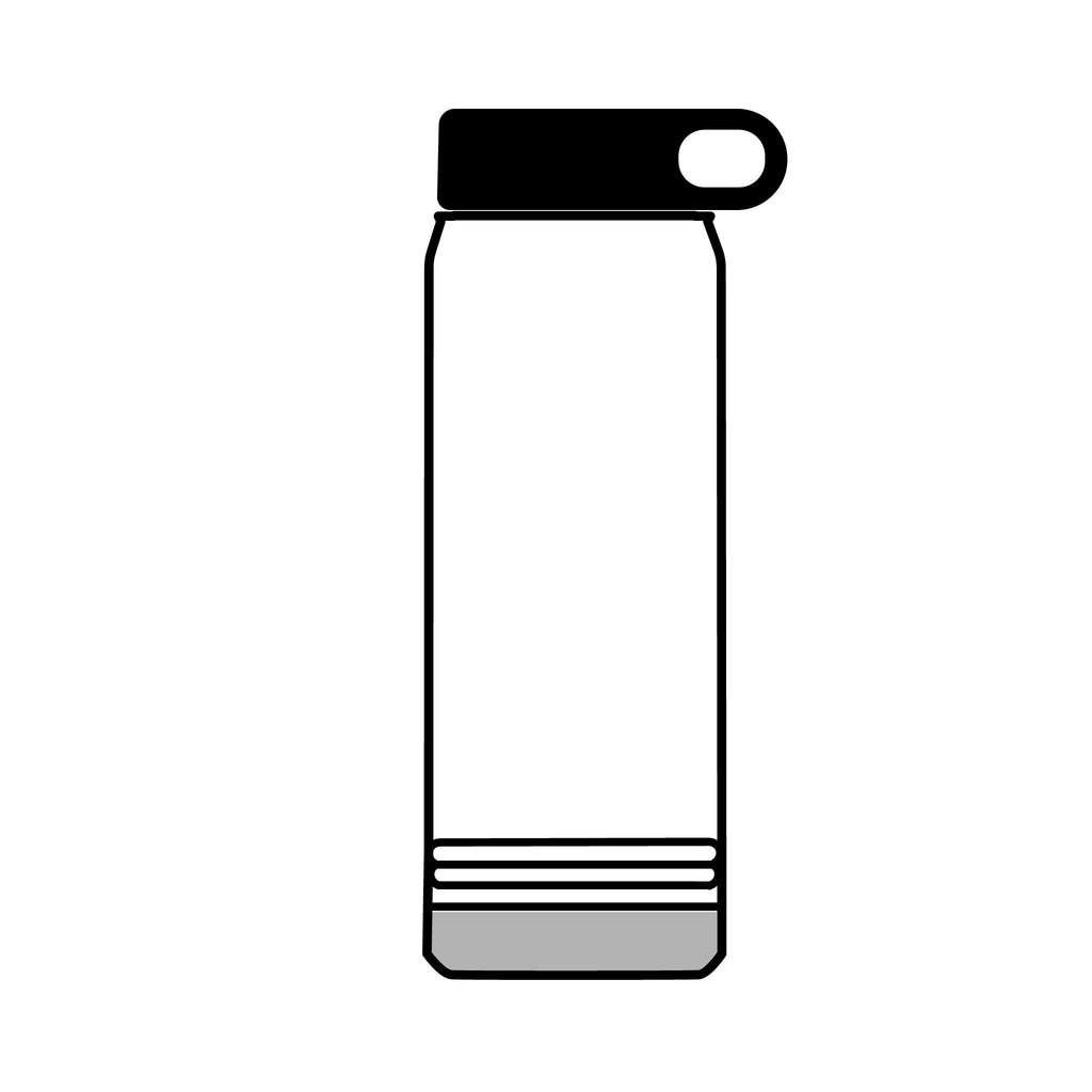 Caffeine & Care Water Bottle – 32oz