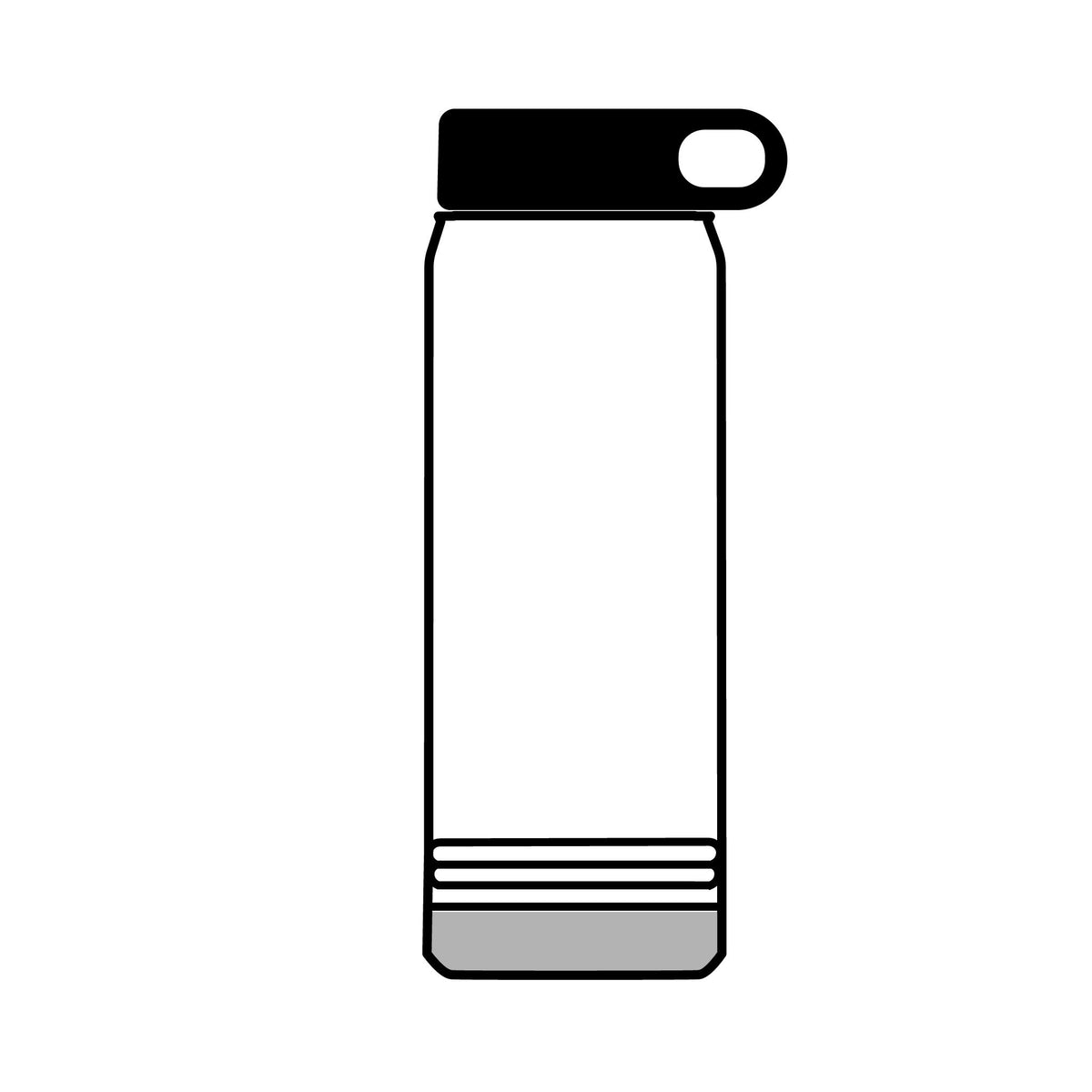 Caffeine & Care Water Bottle – 32oz