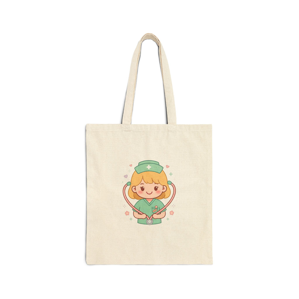 Kawaii Nurse Tote – Blonde Hair / Fair Skin