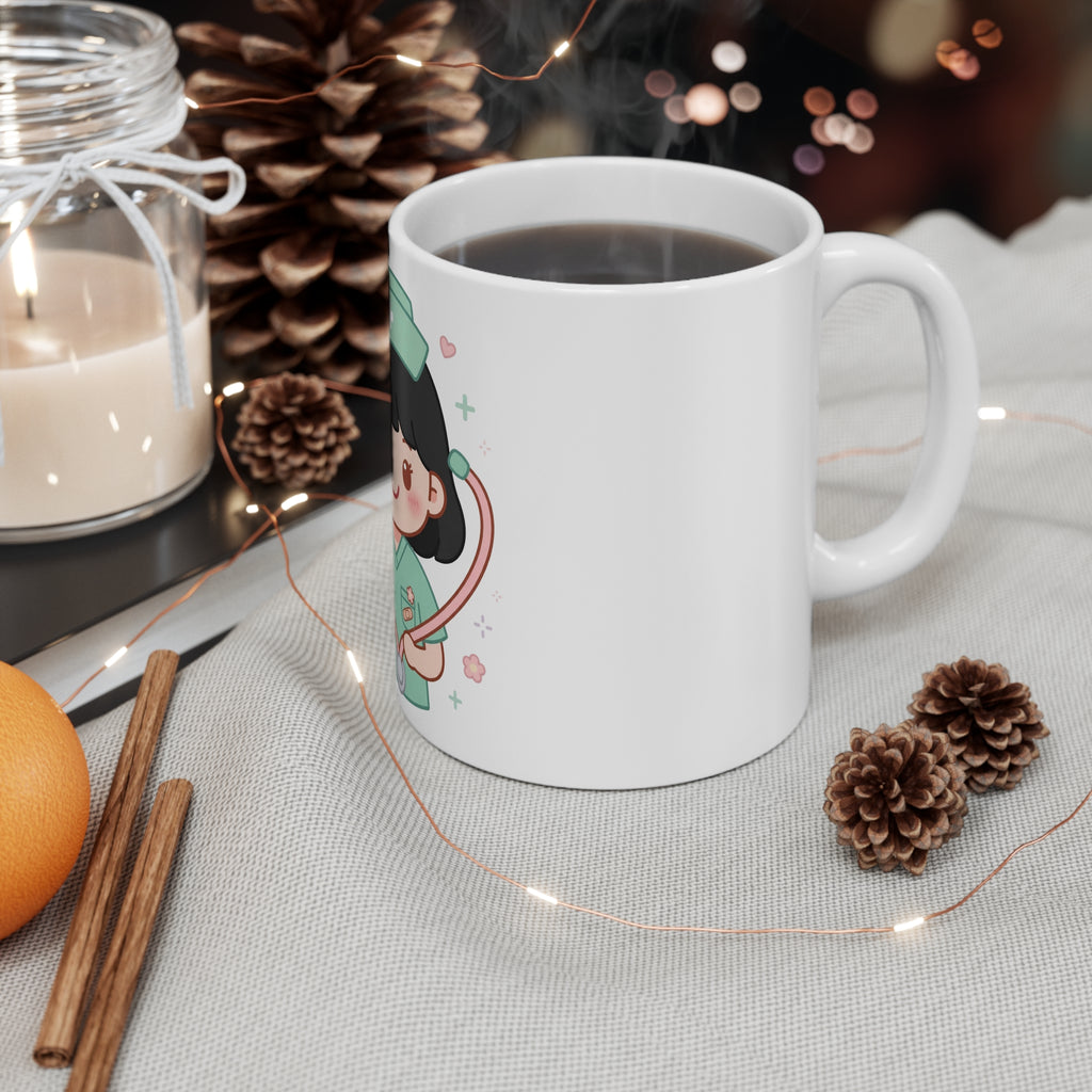 Kawaii Nurse Mug – 11oz
