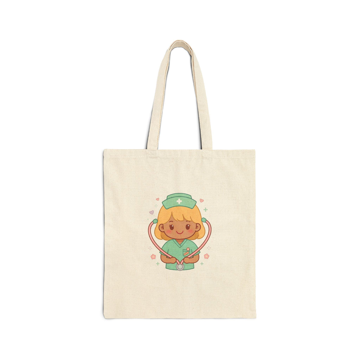 Kawaii Nurse Tote – Blonde Hair / Medium Skin