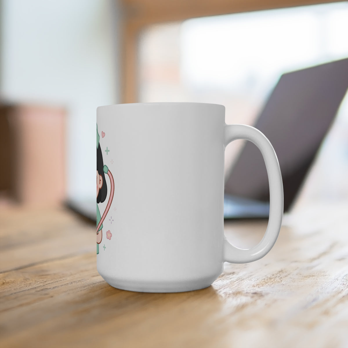 Kawaii Nurse Mug – 15oz