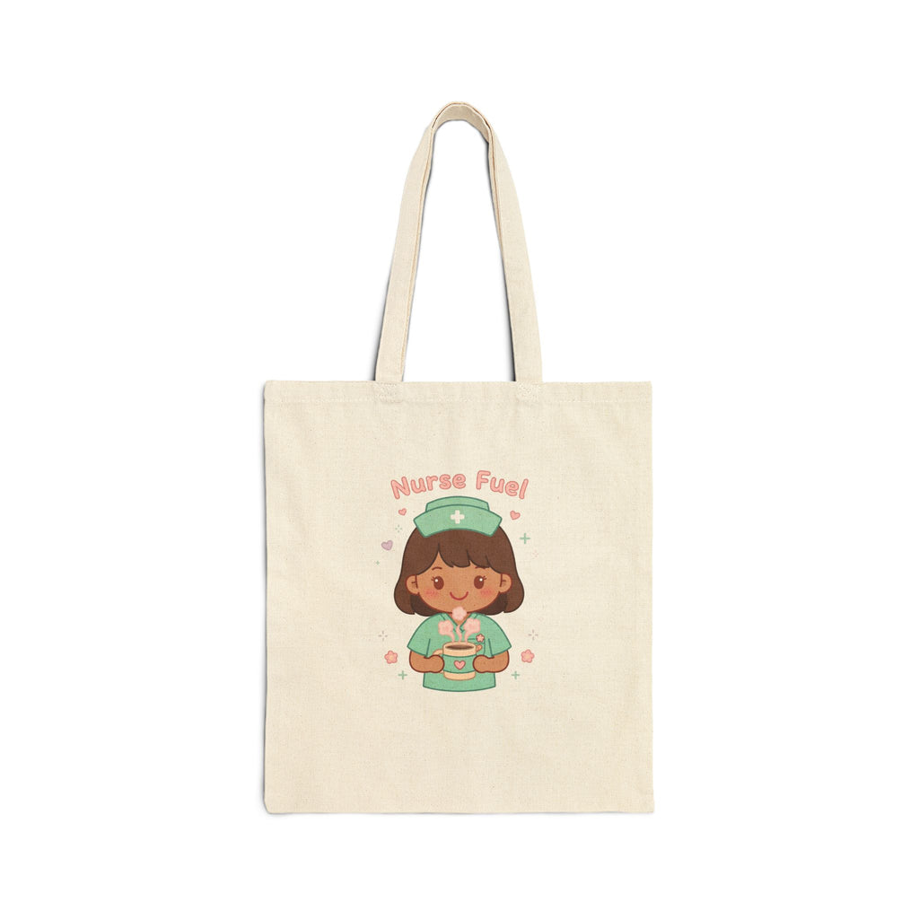 Nurse Fuel Tote – Brown Hair / Medium Skin