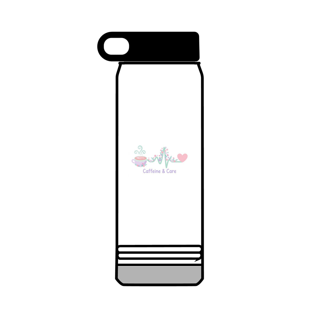 Caffeine & Care Water Bottle – 32oz