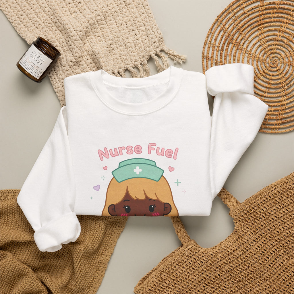 Nurse Fuel Sweatshirt – Blonde Hair / Deep Skin
