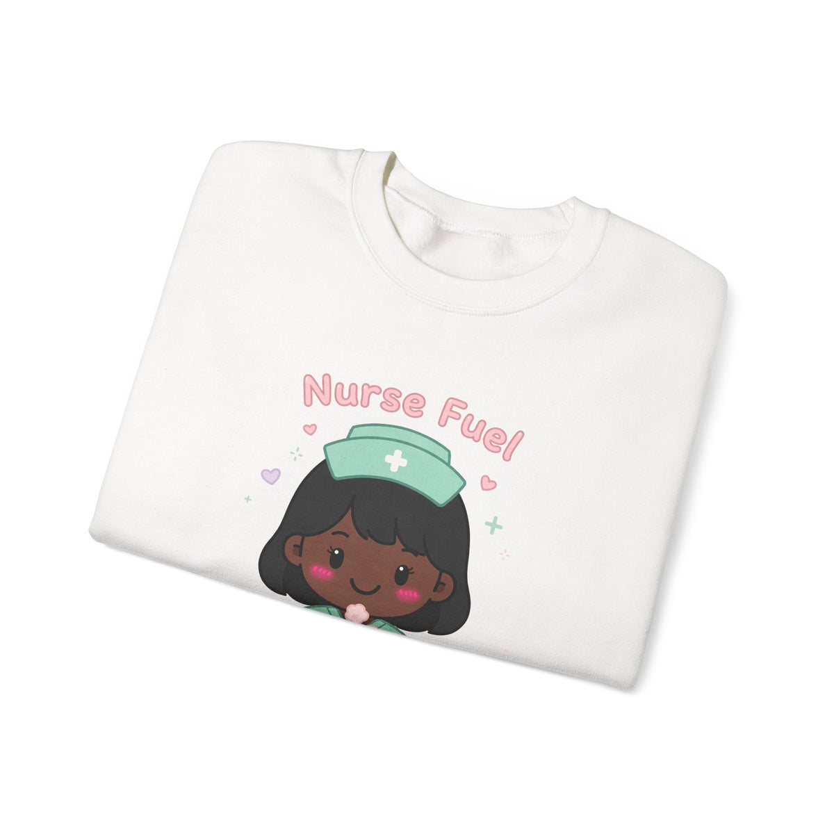 Nurse Fuel Sweatshirt – Black Hair / Deep Skin