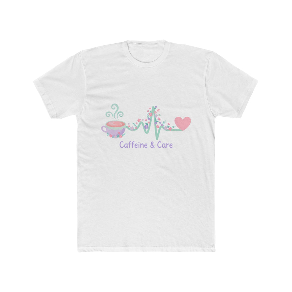 Caffeine & Care Tee – Brand Mark