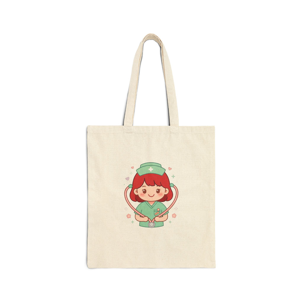 Kawaii Nurse Tote – Red Hair / Fair Skin