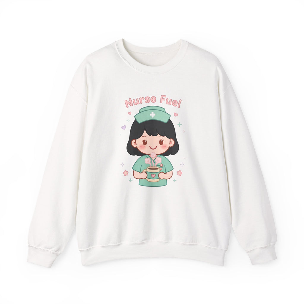 Nurse Fuel Sweatshirt – Black Hair / Fair Skin