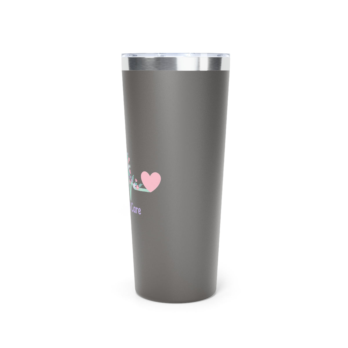 Caffeine & Care Copper Vacuum Tumbler – 22oz