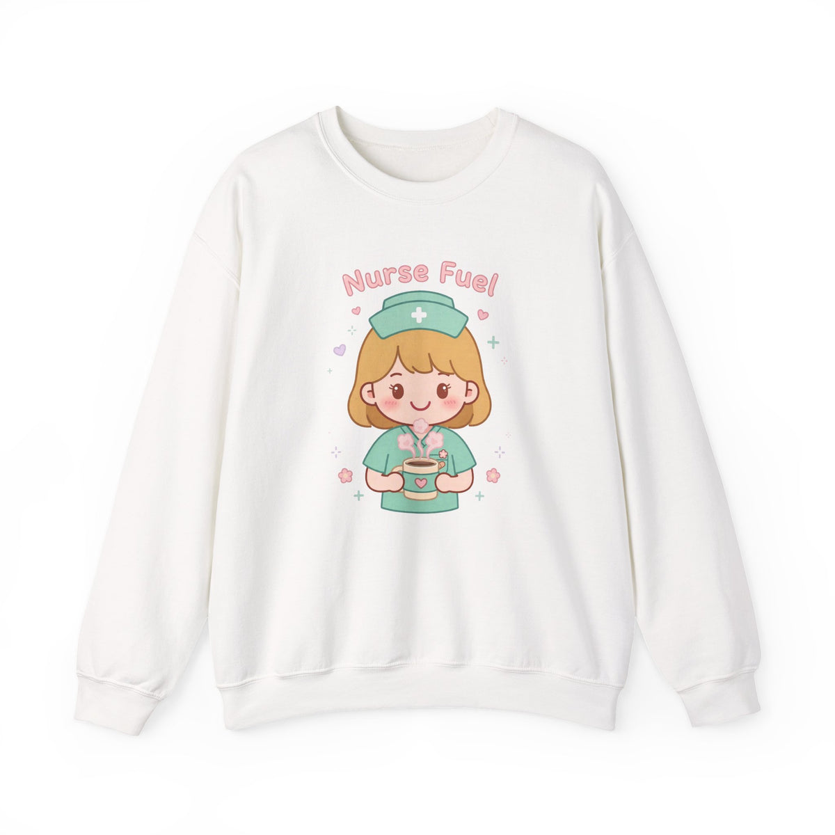 Nurse Fuel Sweatshirt – Blonde Hair / Fair Skin